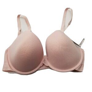 DKNY Lotus Pink Classic Cotton Custom Lift Bra Color Pink size 36D ----NEW------